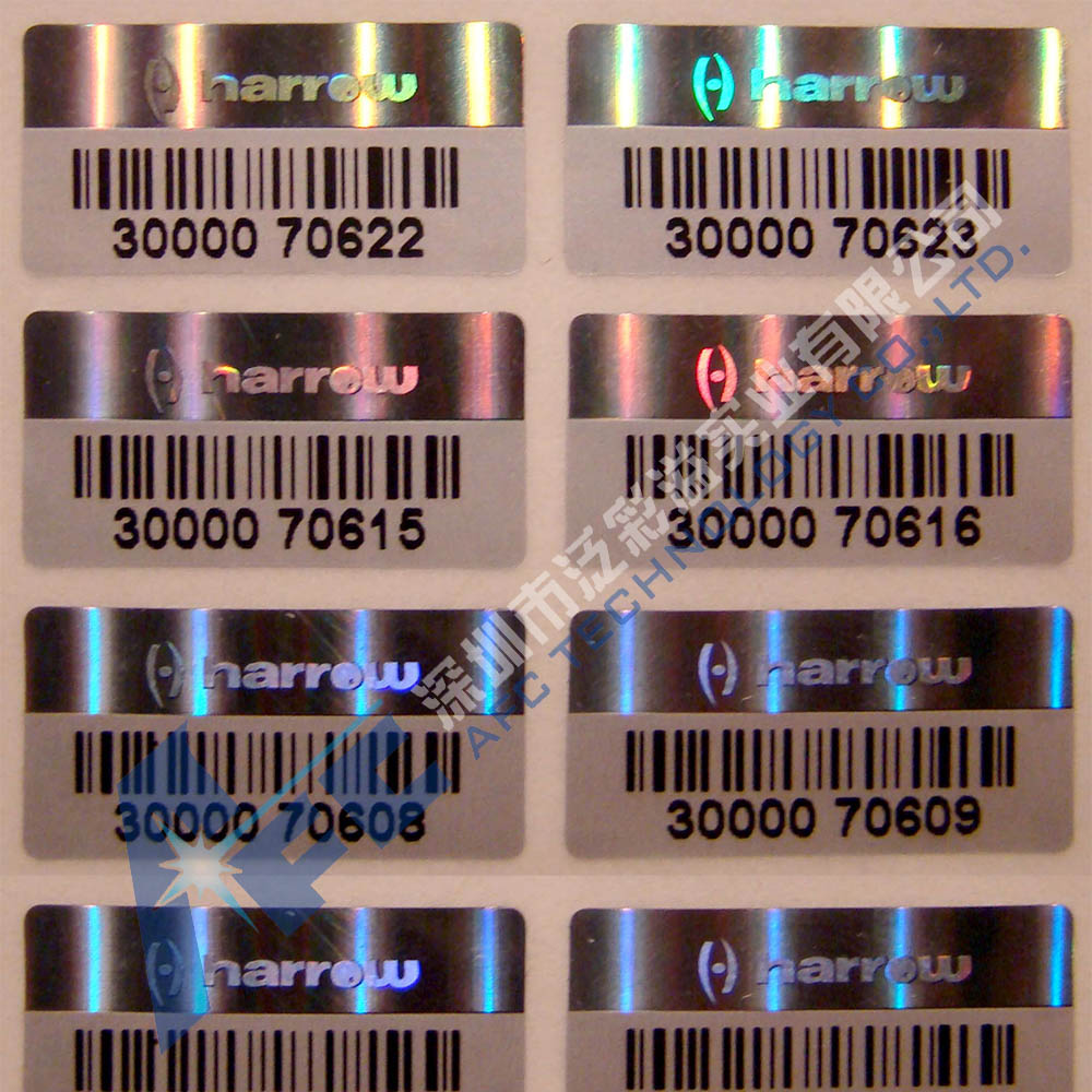 code hologram sticker